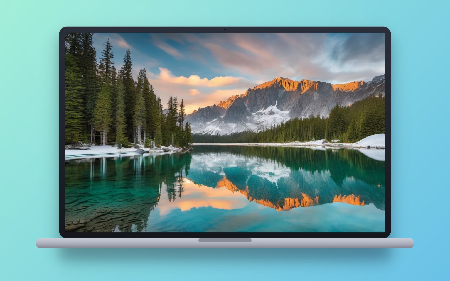 Xardas Screenshots laptop frame — Turn plain screenshots into share-ready visuals — gradient backgrounds, device frames, and one-click polish.